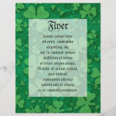 Shamrock Pattern Flyer (Voorkant)
