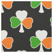 Shamrock Pattern | Ierse vlag Stof (Close Up)