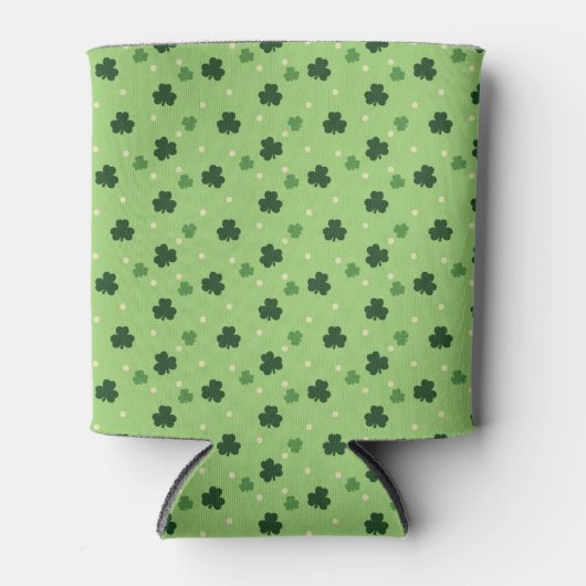 Shamrock Pattern Koelbox Blikjeskoeler (Voorkant)