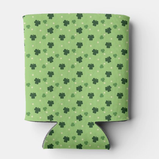 Shamrock Pattern Koelbox Blikjeskoeler (Achterkant)