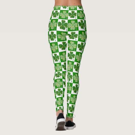 Shamrock Pattern Leggings (Achterkant)