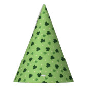 Shamrock Pattern Paper Party Petten Feesthoedjes (Links)