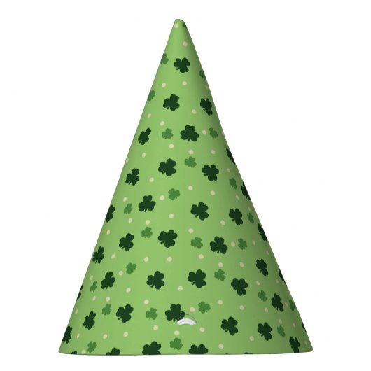 Shamrock Pattern Paper Party Petten Feesthoedjes (Rechts)
