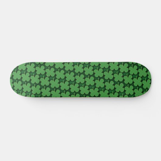 Shamrock Pattern Persoonlijk Skateboard (Horizontaal)