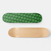 Shamrock Pattern Persoonlijk Skateboard (Horizontaal)