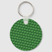 Shamrock Pattern Sleutelhanger (Voorkant)
