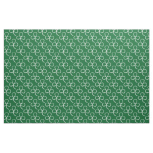Shamrock Pattern Stof Patrick's Day Fabric