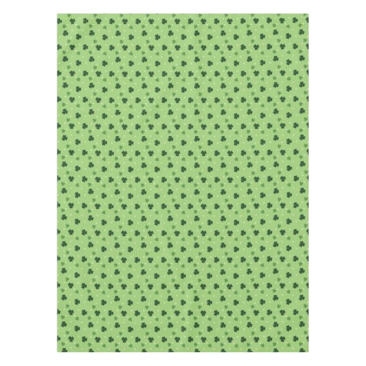 Shamrock Pattern Tablecloth Tafelkleed (Voorkant)
