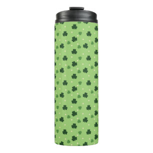 Shamrock Pattern Tumbler Thermosbeker