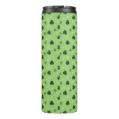 Shamrock Pattern Tumbler Thermosbeker (Achterkant)