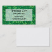 Shamrock Pattern Visitekaartje (Voorkant / Achterkant)