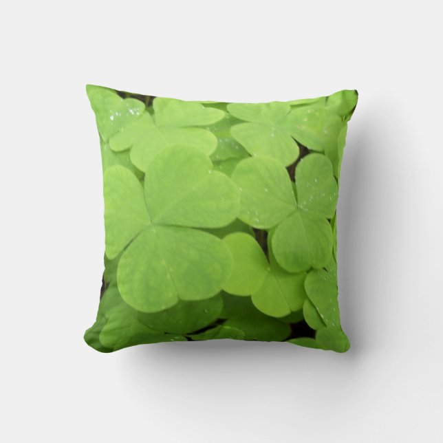 Shamrock Pillow Kussen (Voorkant)