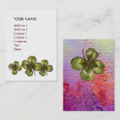 SHAMROCK platina Visitekaartje (Voorkant / Achterkant)
