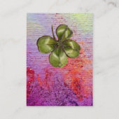 SHAMROCK platina Visitekaartje (Achterkant)