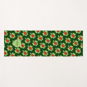 Shamrock Polka dots Ladybug-patroonmonogram Yogamat (Voorkant (horizontaal))