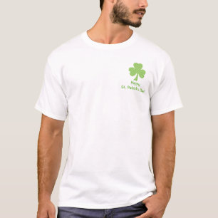 Shamrock Polka dots St. Patricks Day polo shirt
