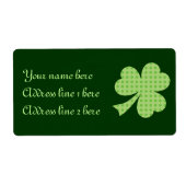 Shamrock Polka stipt het label St. Patrick's Day (Voorkant)