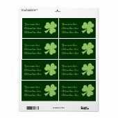Shamrock Polka stipt het label St. Patrick's Day (Full Sheet)