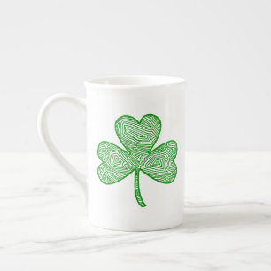 Shamrock Porselein Kop