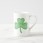 Shamrock Porselein Kop (Rechts)