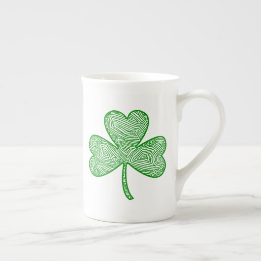 Shamrock Porselein Kop (Rechts)