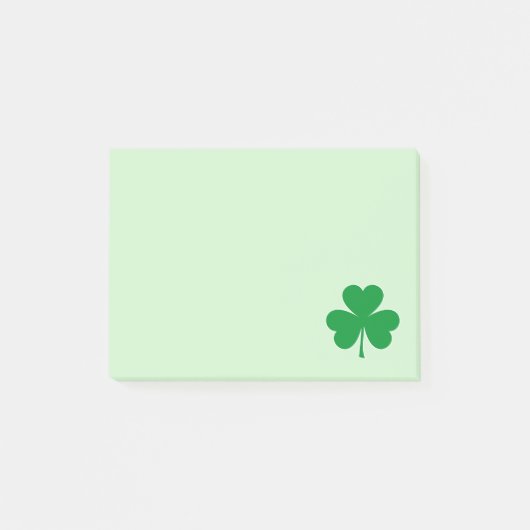 Shamrock Post-it Notes (Voorkant)