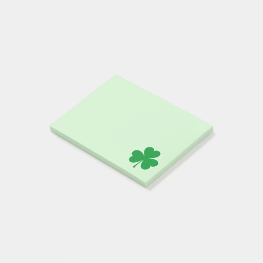 Shamrock Post-it Notes (Schuin)