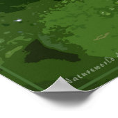 Shamrock Poster zonder Text -36x24-of kleiner (Hoek)