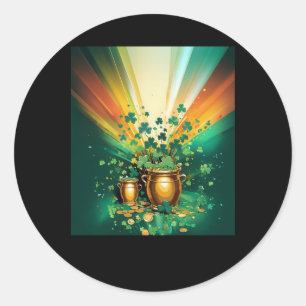 Shamrock potten ontsteken Rainbow Radiance Sticker