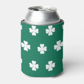 Shamrock Print Pattern, Mannen Women Kinder, Iers Blikjeskoeler (Blikje Voorkant)