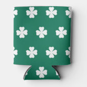 Shamrock Print Pattern, Mannen Women Kinder, Iers Blikjeskoeler (Voorkant)