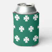 Shamrock Print Pattern, Mannen Women Kinder, Iers Blikjeskoeler (Blikje Achterkant)