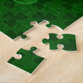 Shamrock Puzzle Legpuzzel (Zijkant)