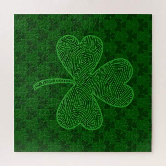 Shamrock Puzzle Legpuzzel (Horizontaal)