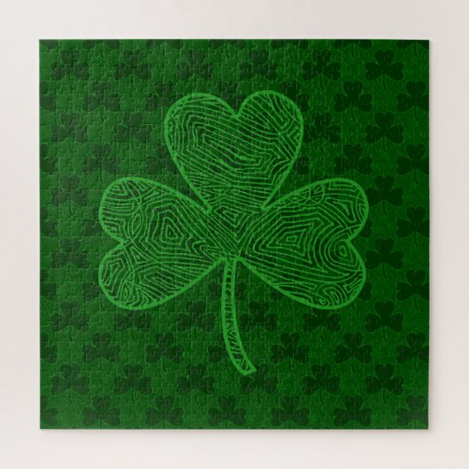 Shamrock Puzzle Legpuzzel (Verticaal)