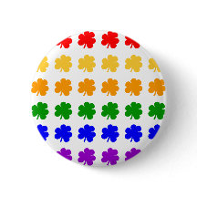 Shamrock Rainbow-Button