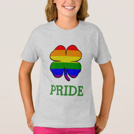 Shamrock Rainbow vlag Gay Pride T-shirt