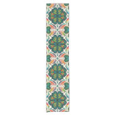 Shamrock Rainbows. St. Patty's Day Korte Tafelloper (Voorkant)