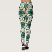 Shamrock Rainbows. St. Patty's Day Leggings (Achterkant)