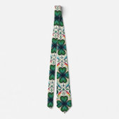 Shamrock Rainbows. St. Patty's Day Stropdas (Achterkant)