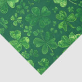 Shamrock Regen Tissuepapier (Detail)