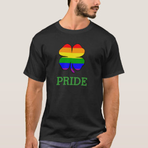 Shamrock Regenboogvlag Gay Pride T-shirt