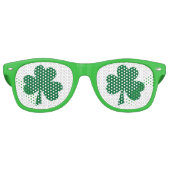 Shamrock Retro Zonnebril (Voorkant)