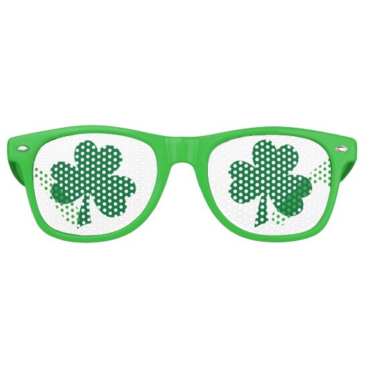 Shamrock Retro Zonnebril (Voorkant)