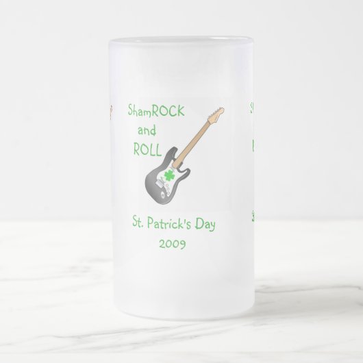 ShamROCK & Roll Beer Mok (Center)