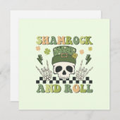 Shamrock & Roll - Skeleton Clover (Voorkant / Achterkant)