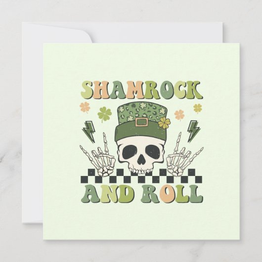 Shamrock & Roll - Skeleton Clover (Voorkant)