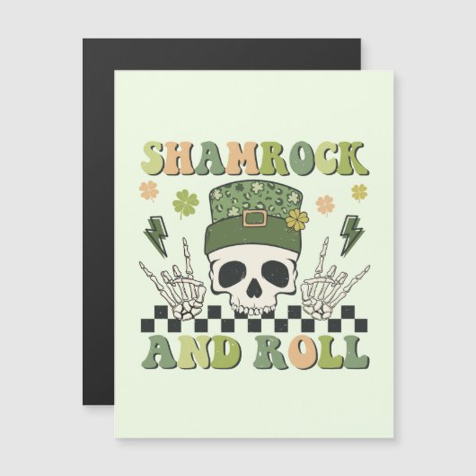 Shamrock & Roll - Skeleton Clover (Voorkant / Achterkant)