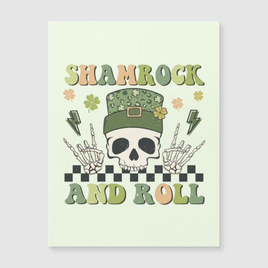 Shamrock & Roll - Skeleton Clover (Voorkant)