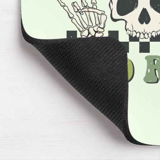 Shamrock & Roll - Skeleton Clover Muismat (Hoek)